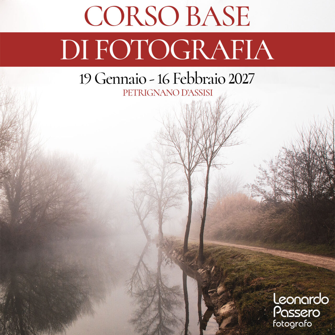 Corso base di Fotografia a Petrignano d'Assisi (Perugia)