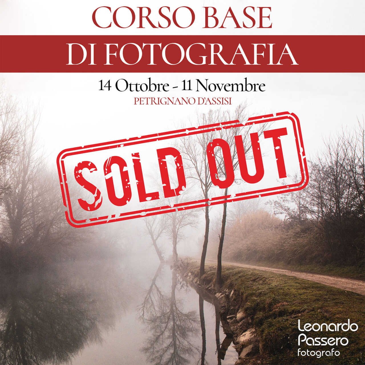 Corso base di Fotografia PRO ad Assisi (Perugia)